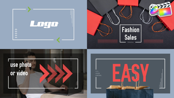 Fashion Sales Slideshow for FCPX alt