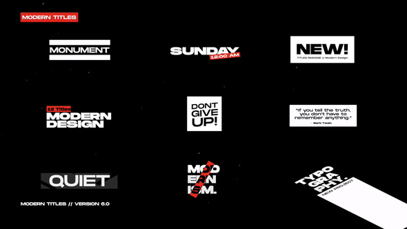 Modern Titles 4.0 | FCPX alt