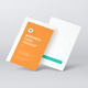 Vertical Business Card Mockup - GraphicRiver Item for Sale