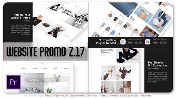 Strict Design Website Promotion Z17