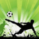 Kicking Soccer Ball