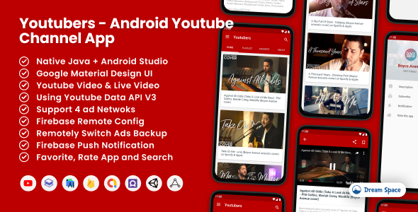 Youtubers - Android Youtube  Channel App 4.2