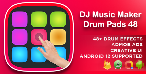 DJ Music Maker - Drum Pads 48 - Make Beats