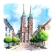 Wroclaw Cathedral Poland - GraphicRiver Item for Sale