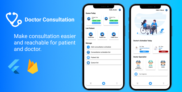 Booking Doctor Consultation - Flutter with Firebase