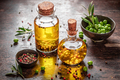 Spicy and delicious oil with mix of peppers. - PhotoDune Item for Sale