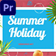 Summer Holiday Slideshow |MOGRT| - VideoHive Item for Sale