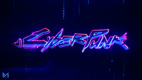 Cyber Logo Reveal