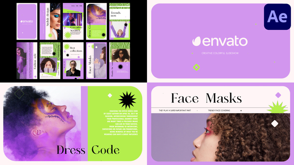 Stylish Frame Slideshow for After Effects alt