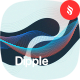 Dipple - Splash and Grid Wave Backgrounds - GraphicRiver Item for Sale