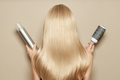 Back view of woman with long beautiful blond hair - PhotoDune Item for Sale