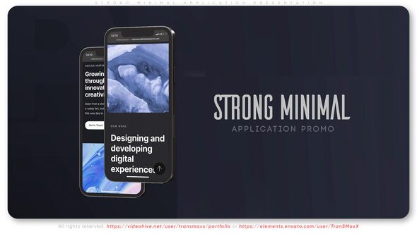 Strong Minimal Application Presentation alt