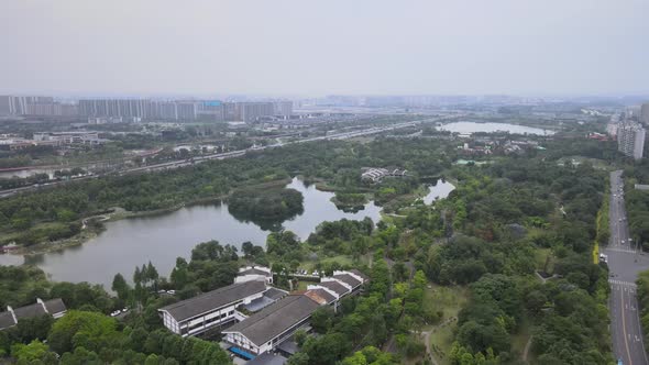 Aerial City Park, Sichuan Chengdu