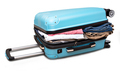 open suitcase with casual clothes - PhotoDune Item for Sale