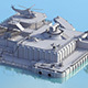 3D model Naval Military Base low poly for Games level - 3DOcean Item for Sale