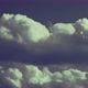 Clouds Sky Movement Time Lapse Toned in Retro Style - VideoHive Item for Sale