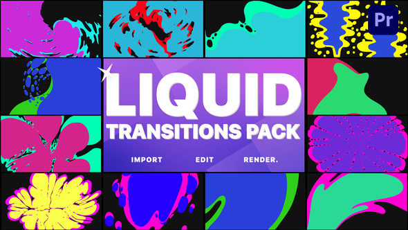 Liquid Matte Transitions | Premiere Pro MOGRT