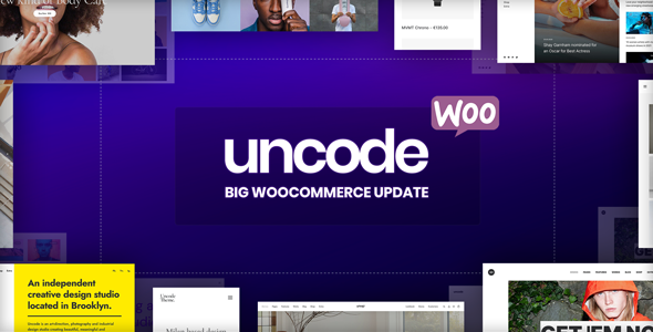 Uncode - Tema creativo y WooCommerce de WordPress