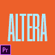 Altera - Typographic Promo - VideoHive Item for Sale