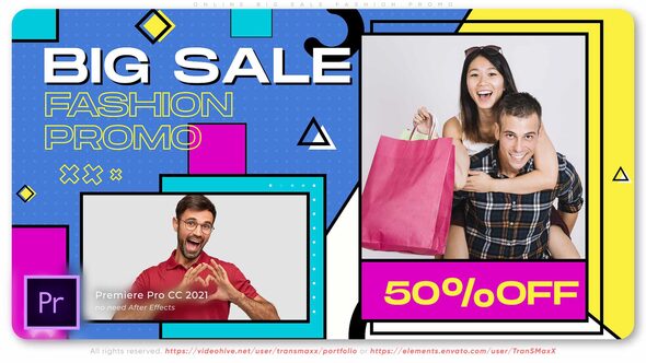 Online Big Sale Fashion Promo