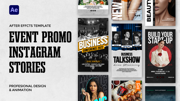 Event Promo Instagram Stories Reels - Social Media