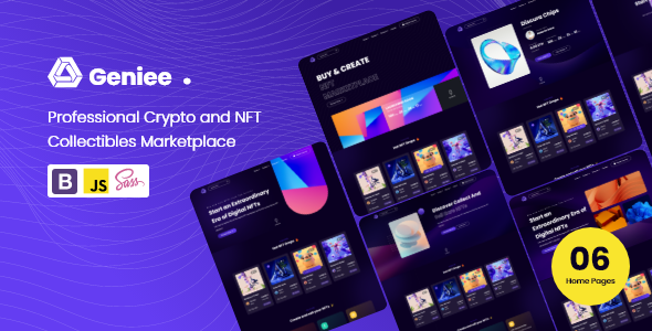 Geniee - NFT Marketplace