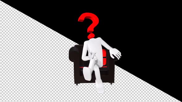 Question Man Thinks alt