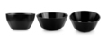 black ceramic bowl isolated on white - PhotoDune Item for Sale