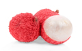 lychee on white background - PhotoDune Item for Sale