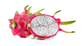 Dragon fruit, pitaya on white background - PhotoDune Item for Sale