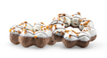 Donuts isolated on white - PhotoDune Item for Sale