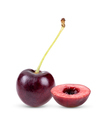 Red cherry isolated on white - PhotoDune Item for Sale