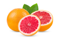 Grapefruit citrus fruit isolated on white - PhotoDune Item for Sale
