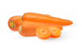 carrot isolated on white - PhotoDune Item for Sale