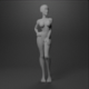 Stylized Female Basemesh2 - 3DOcean Item for Sale