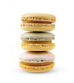 Macarons isolated on white - PhotoDune Item for Sale