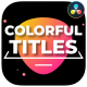 Simple Colorful Titles for DaVinci Resolve - VideoHive Item for Sale