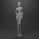 Stylized Female Basemesh3 - 3DOcean Item for Sale