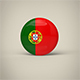 Portugal Badge - 3DOcean Item for Sale
