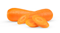 Carrot isolated on white - PhotoDune Item for Sale