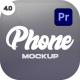 Phone Mockup - Package 04 - Premiere Pro - VideoHive Item for Sale