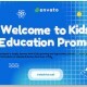 Colorfull Kids Education Promo | Instagram Post (1080x1350) - VideoHive Item for Sale
