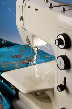  and materials together with thread. Sewing machines were invented during the first Industrial Revolution to decrease the amount of manual sewing work performed in clothing companies.