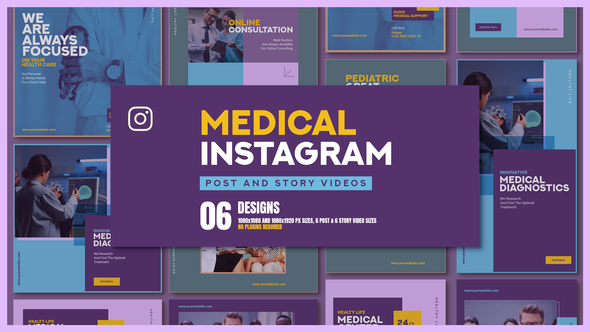 Medical Health Care Instagram Promo