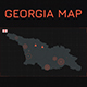 Georgia Map and HUD Elements - VideoHive Item for Sale