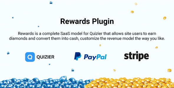 Rewards a SaaS & Cash Earning Plugin for Quizier