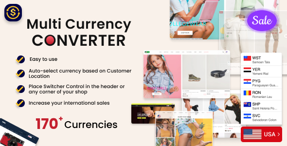 Currency - WooCommerce Multi Currency - Currency Switcher