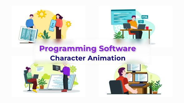 Programming Software  Character Animation Scene