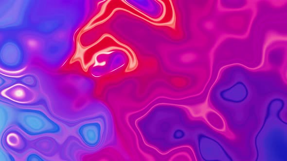 Red and pink color liquid animation. silky marble liquid animation, Colorful liquid effect. Vd 09