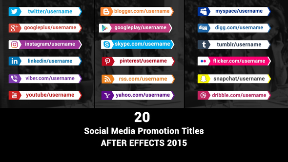 Social Media Promotion Titles